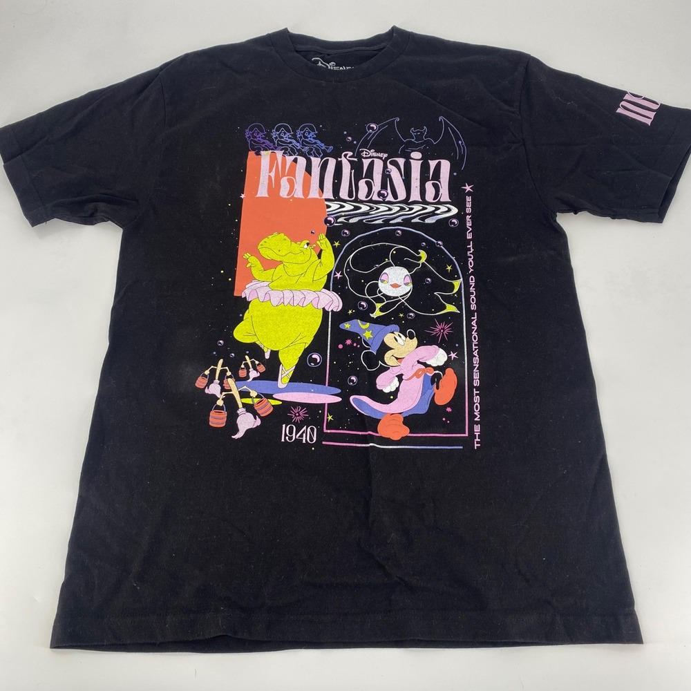 Disney Black Fantasia Graphic Tee